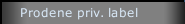 Prodene priv. label